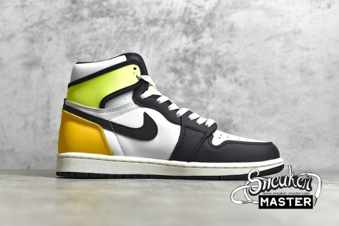 NIKE AIR JORDAN 1 HIGH OG VOLT GOLD WHITE/VOLT-UNIVERSITY GOLD-BLACK 555088-118