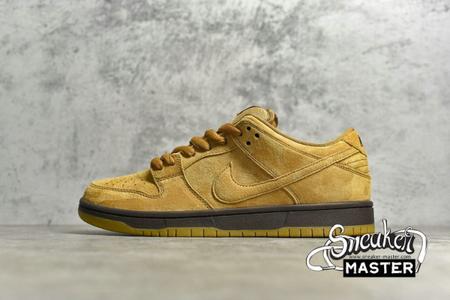 NIKE SB DUNK LOW WHEAT MOCHA WHEAT/WHEAT/BLACK BQ6817-204