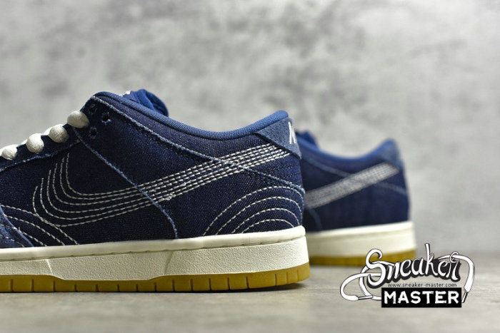 NIKE SB DUNK LOW PRO DENIM GUM MYSTIC NAVY/GUM LIGHT BROWN-SAIL CV0316-400