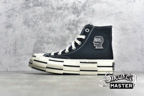 CONVERSE CHUCK TAYLOR ALL-STAR 70S HIGH X BRAIN DEAD BLACK/EGRET-BLACK 170549C