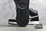 NIKE AIR JORDAN 1 MID SE SATIN GREY BLACK/SMOKE GREY-SAIL 852542-011