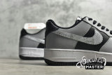 NIKE AIR FORCE 1 LOW B 3M SILVER SNAKE BLACK/SILVER-WHITE DJ6033-001