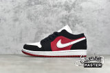 NIKE AIR JORDAN 1 LOW BLACK/WHITE/GYM RED DC0774-016