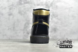 NIKE AIR JORDAN 1 RETRO HIGH OG BLACK/BLACK/METALLIC GOLD 555088-032
