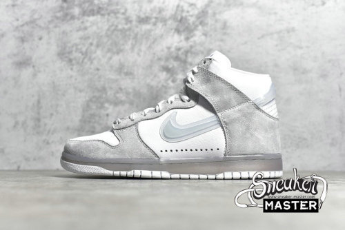 NIKE SLAM JAM X SB DUNK HIGH WHITE/CLEAR/PURE PLATINUM DA1639-100
