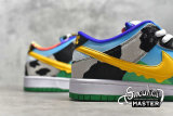 NIKE SB DUNK LOW BEN X JERRY'S CHUNKY DUNKY WHITE/LAGOON PULSE/BLACK/UNIVERSITY GOLD CU3244-100