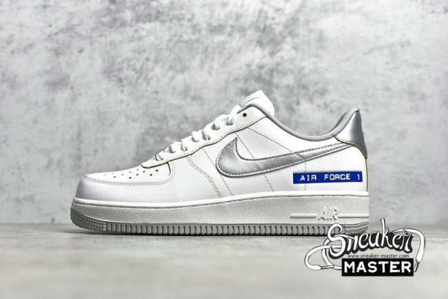 NIKE AIR FORCE 1 LOW LABEL MAKER WHITE/SAIL-CHUTNEY-METALLIC SILVER DC5209-100