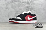 NIKE AIR JORDAN 1 LOW BLACK/WHITE/GYM RED DC0774-016