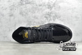 NIKE AIR JORDAN 1 RETRO HIGH OG BLACK/BLACK/METALLIC GOLD 555088-032