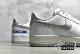 NIKE AIR FORCE 1 LOW LABEL MAKER WHITE/SAIL-CHUTNEY-METALLIC SILVER DC5209-100