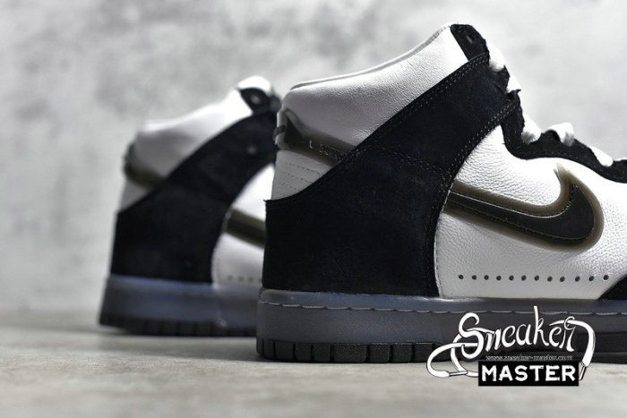 NIKE SB DUNK HIGH X SLAM JAM WHITE/CLEAR-BLACK DA1639-101