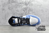 NIKE AIR JORDAN 1 HIGH OG WHITE/UNIVERSITY BLUE-BLACK 555088-134