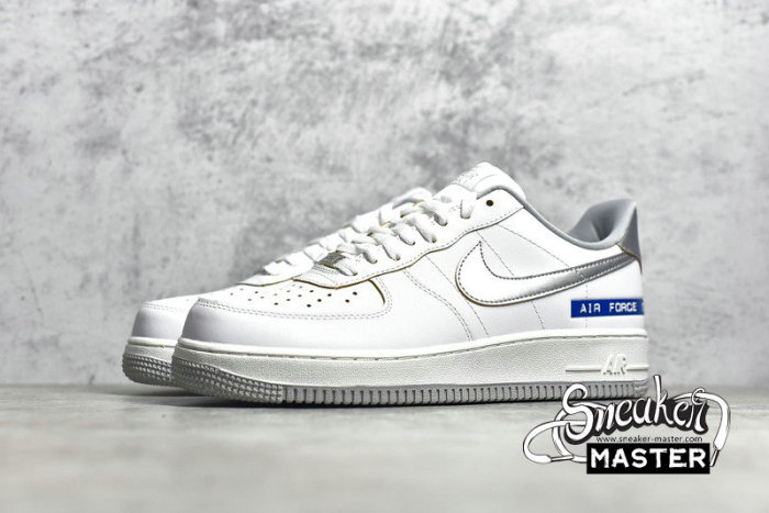 NIKE AIR FORCE 1 LOW LABEL MAKER WHITE/SAIL-CHUTNEY-METALLIC SILVER DC5209-100