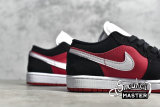 NIKE AIR JORDAN 1 LOW BLACK/WHITE/GYM RED DC0774-016