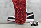 NIKE AIR JORDAN 1 LOW BLACK/WHITE/GYM RED DC0774-016