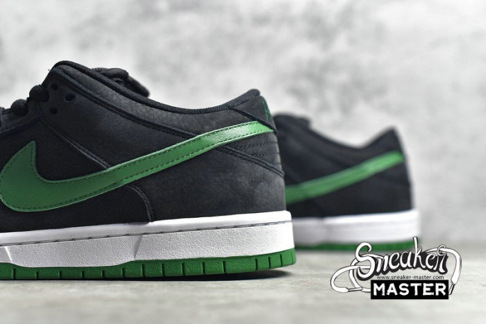 NIKE SB DUNK LOW PRO X J PACK BLACK/PINE GREEN/WHITE BQ6017-005