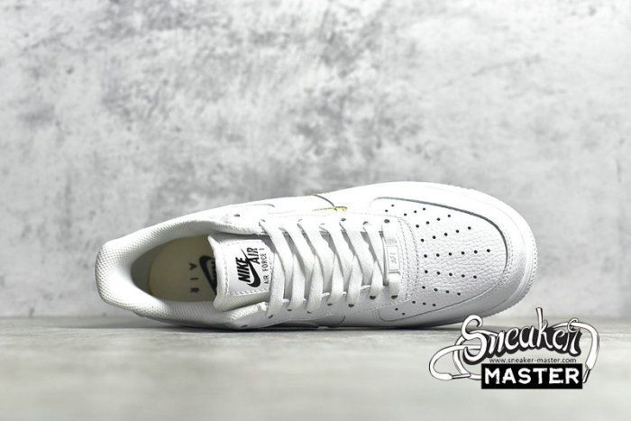 NIKE AIR FORCE 1 LOW 07 ESS WHITE/WHITE/METALLIC GOLD CT1989-100