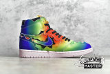 NIKE J. BALVIN X AIR JORDAN 1 RETRO OG HIGH COLORES Y VIBRAS MULTI-COLOR/BLACK/PINK FOAM DC3481-900