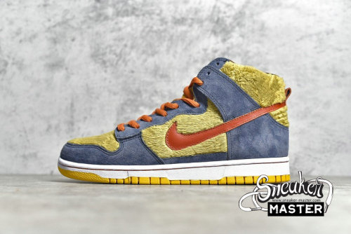 NIKE DUNK SB HIGH PAPA BEAR LIGHT UMBER/HOT HOUSE 313171-781
