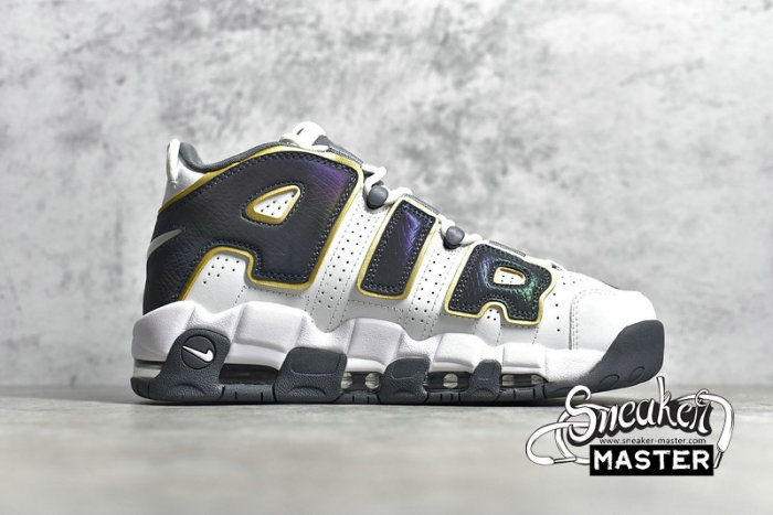 NIKE AIR MORE UPTEMPO WHITE ANTHRACITE SNAKESKIN WHITE/ANTHRACITE-METALLIC GOLD CQ4583-100