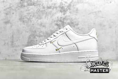 NIKE AIR FORCE 1 LOW 07 ESS WHITE/WHITE/METALLIC GOLD CT1989-100