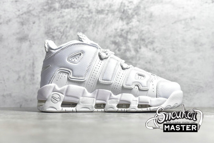 NIKE AIR MORE UPTEMPO GS WHITE/WHITE-WHITE 921948-100