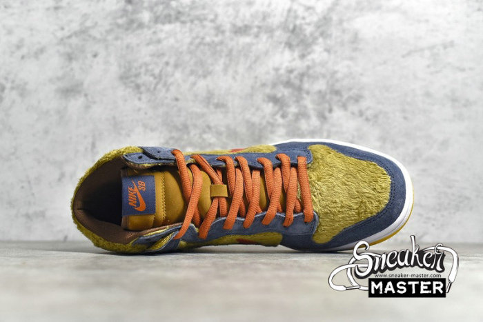 NIKE DUNK SB HIGH PAPA BEAR LIGHT UMBER/HOT HOUSE 313171-781