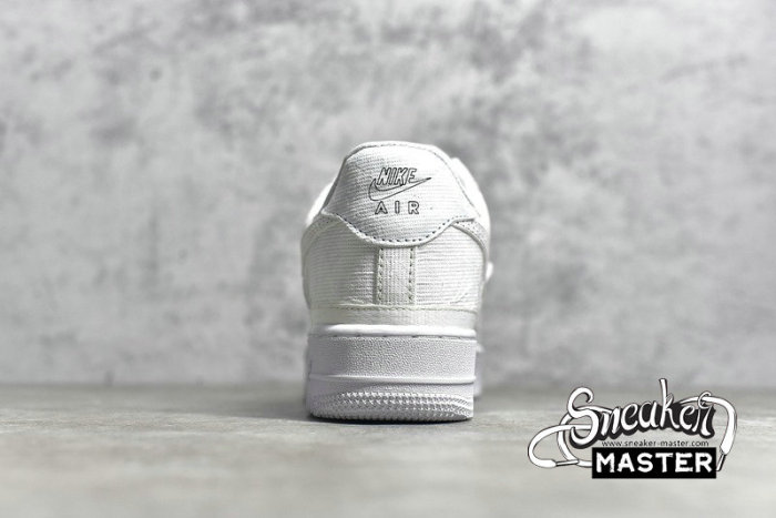 NIKE AIR FORCE 1 LOW LX TEAR AWAY RED SWOOSH WHITE/WHITE-MULTI-COLOR CJ1650-101