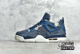 NIKE AIR JORDAN 4 RETRO SE SASHIKO DEEP OCEAN/SAIL-CEMENT GREY-FIRE RED CW0898-400