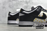 NIKE SUPREME X SB DUNK LOW BLACK STARS BLACK/WHITE/GOLD DH3228-102