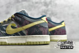 NIKE DUNK SB LOW COMMUNITY GARDEN MULTI-COLOR/MIDNIGHT TURQUOISE/CARDINAL RED/LEMON WASH CZ9747-900