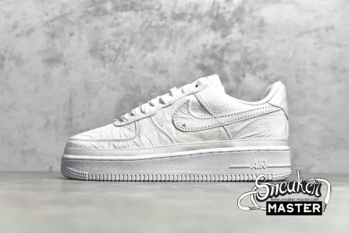 NIKE AIR FORCE 1 LOW LX TEAR AWAY RED SWOOSH WHITE/WHITE-MULTI-COLOR CJ1650-101