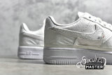 NIKE AIR FORCE 1 LOW LX TEAR AWAY RED SWOOSH WHITE/WHITE-MULTI-COLOR CJ1650-101