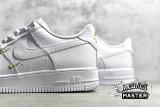 NIKE AIR FORCE 1 LOW 07 ESS WHITE/WHITE/METALLIC GOLD CT1989-100