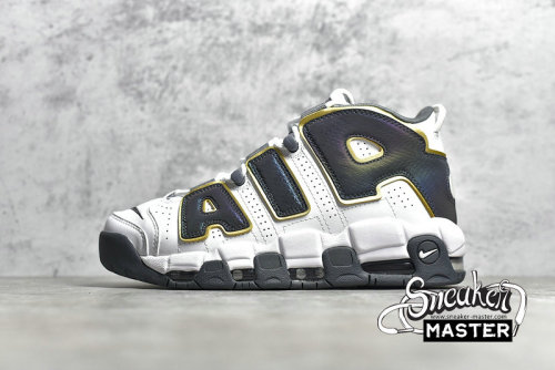 NIKE AIR MORE UPTEMPO WHITE ANTHRACITE SNAKESKIN WHITE/ANTHRACITE-METALLIC GOLD CQ4583-100