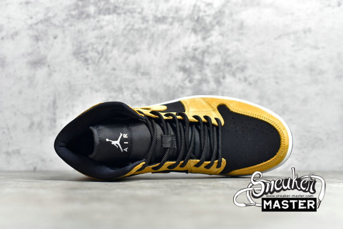 NIKE AIR JORDAN 1 MID SE DESERT OCHRE/DESERT OCHRE/BLACK DB5453-700