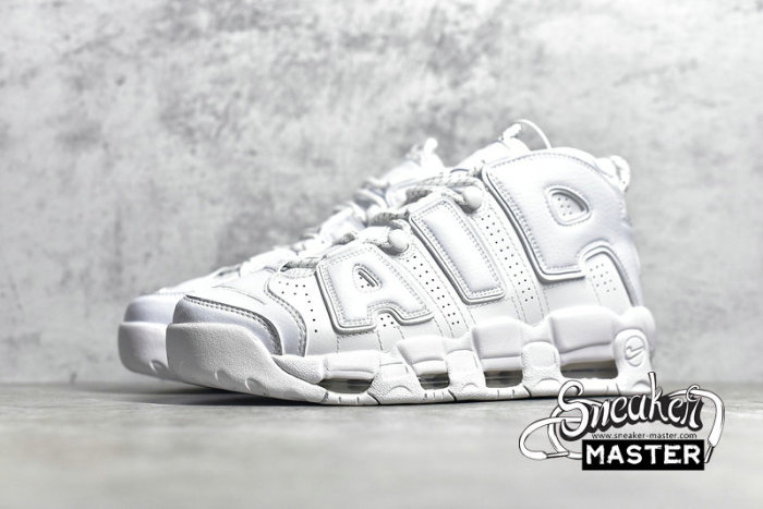 NIKE AIR MORE UPTEMPO GS WHITE/WHITE-WHITE 921948-100