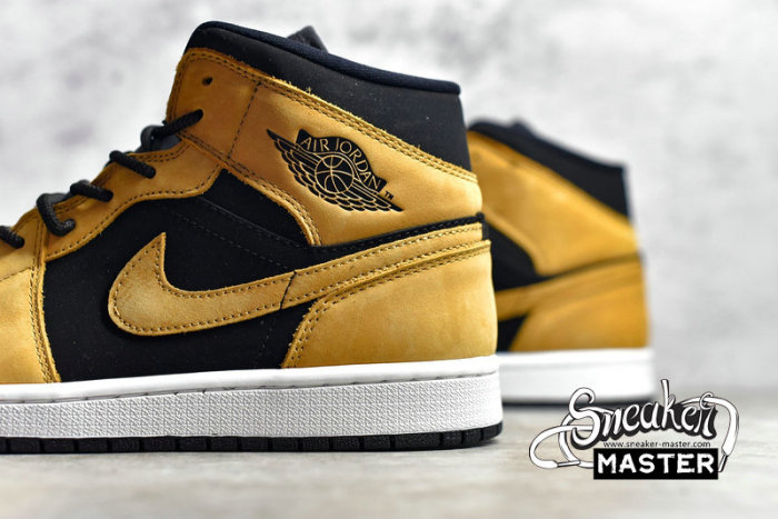 NIKE AIR JORDAN 1 MID SE DESERT OCHRE/DESERT OCHRE/BLACK DB5453-700