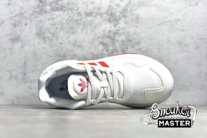 ADIDAS DAY JOGGER SHOES CLOUD WHITE/CLOUD WHITE/RED FW4819