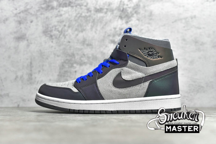 NIKE AIR JORDAN 1 HIGH ZOOM AIR CMFT LEAGUE OF LEGENDS IRON GREY/WHITE-LIGHT SMOKE GREY DD1453-001