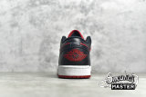 NIKE AIR JORDAN 1 LOW GYM RED/BLACK/WHITE 553558-610