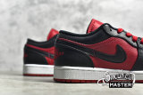 NIKE AIR JORDAN 1 LOW GYM RED/BLACK/WHITE 553558-610