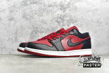 NIKE AIR JORDAN 1 LOW GYM RED/BLACK/WHITE 553558-610