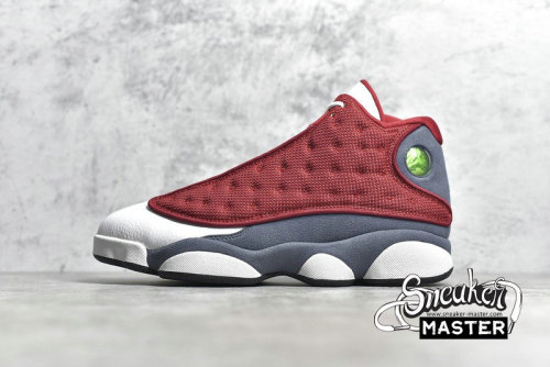 NIKE AIR JORDAN 13 RETRO GYM RED/FLINT GREY-WHITE-BLACK 414571-600