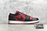 NIKE AIR JORDAN 1 LOW GYM RED/BLACK/WHITE 553558-610