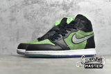 NIKE AIR JORDAN 1 RETRO HIGH ZOOM ZEN BLACK/BLACK-TOMATILLO-RAGE-GREEN CK6637-002