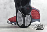 NIKE AIR JORDAN 13 RETRO GYM RED/FLINT GREY-WHITE-BLACK 414571-600