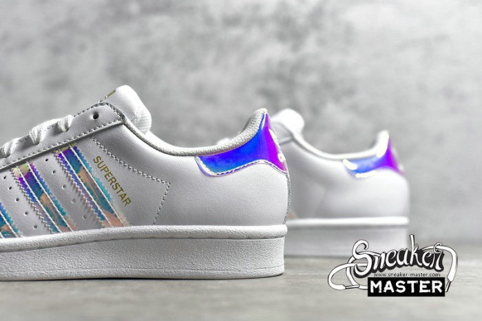 ADIDAS SUPERSTAR SHOES CLOUD WHITE/GOLD METALLIC/CORE BLACK FX7565
