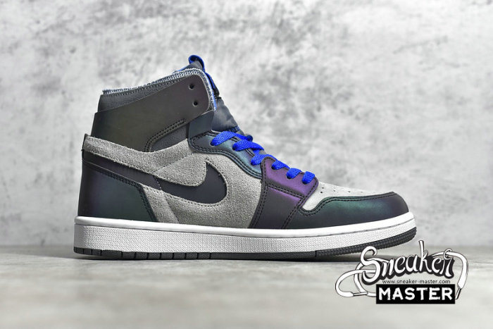 NIKE AIR JORDAN 1 HIGH ZOOM AIR CMFT LEAGUE OF LEGENDS IRON GREY/WHITE-LIGHT SMOKE GREY DD1453-001