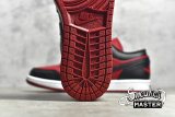 NIKE AIR JORDAN 1 LOW GYM RED/BLACK/WHITE 553558-610